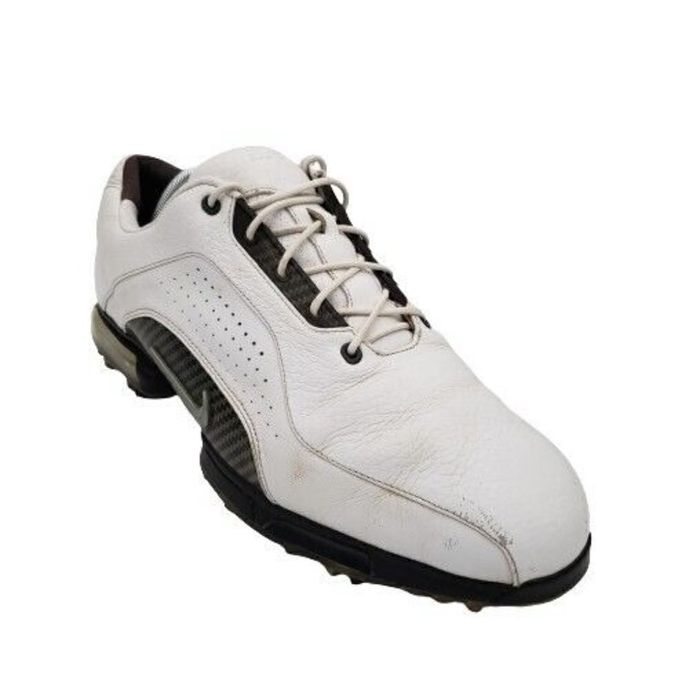 Nike Zoom Advance Mens Golf Shoes White/Black 10.0 Wide 418469-191